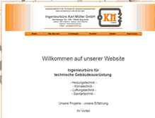 Tablet Screenshot of ibkmueller.de